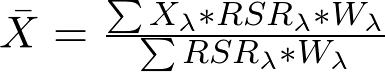 Bandpass Equation