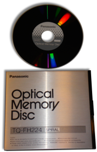 Panasonic optical memory disc