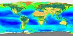 global biosphere - rectangular projection